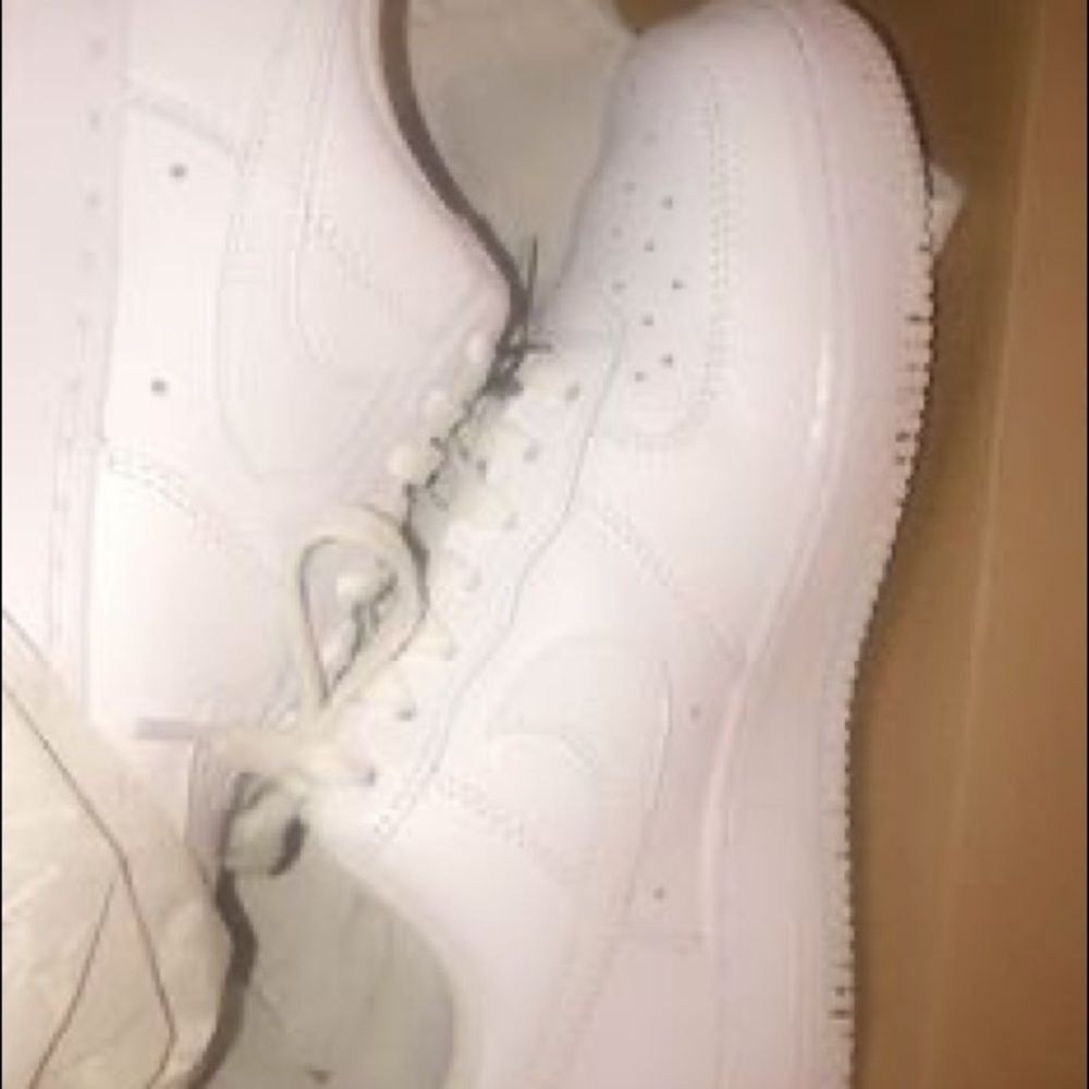 White Air Force 1s